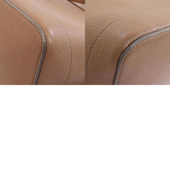 CELINE Beige Leather Tote Bag - Picture 10 of 11